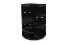 Hermia Organizador de Maquillaje 980302 Negro Plástico 23 x 23 x 30.5 cm